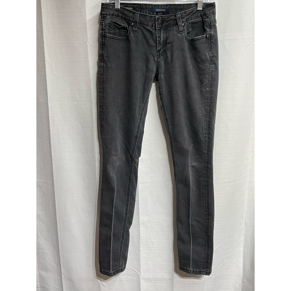 Vigils Studio Women’s Jeans The‎ Brooklyn Skinny 5-6/28 Black Distressed - Picture 4 of 8
